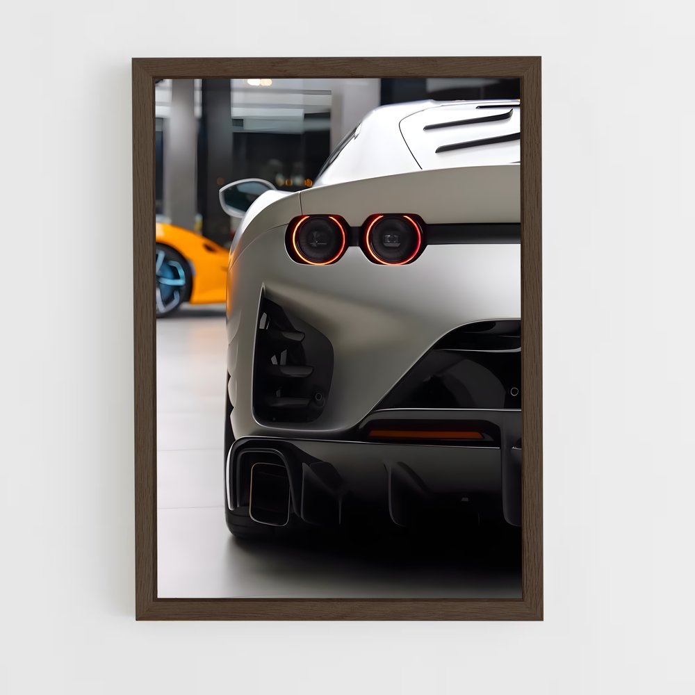 Poster competizione Vitesse immortalisées – affiche Ferrari (vue 5)